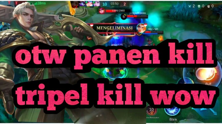 panen kill tripel kill