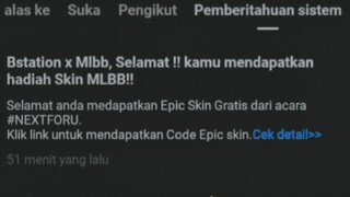 Makasih Bstation buat skin nya🤣🙏