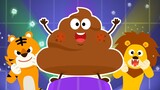 The Poo-Poo Song💩 | Say bye bye poo poo! | Good Manners Songs ★ TidiKids