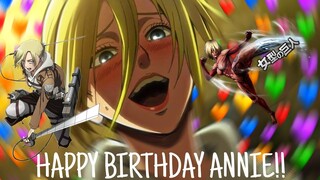 🍩.—Annie Leonheart—.🍩 - Birthday edit