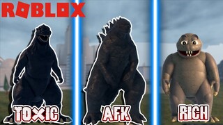 5 TYPES OF KAIJU UNIVERSE PLAYER pt. 2 - Kaiju Universe