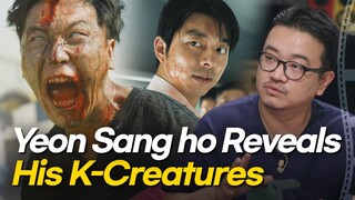 "Parasyte: The Grey" Director Yeon Sangho reacts to "Train To Busan" & His Creatures🎥 | Movie Room