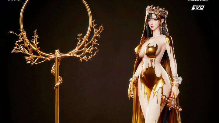 【里奥De模玩】【预定】TES EVOLUTION 第一弹为韩国超人气画师“LOVECACAO” 老师绘制的「GOLDEN AGE」原创角色，希望大家喜欢！