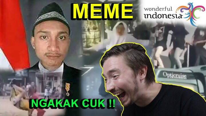 REACTION MEME PESONA INDONESIA ! AUTO NGAKAK CUK !! (KELAKUAN +62)