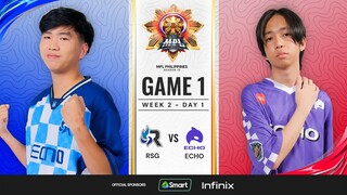 MPL PH S13 - W2D1 - RSG vs ECHO - GAME 1