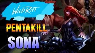 PENTAKILL SKIN GAME PLAY - SONA