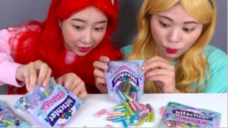 ASMR Thạch nàng tiên cá Mukbang #ASMR #mukbangngon