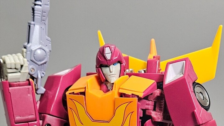 The pushchair was a pity back then. Transformers MP28 Hot Rod