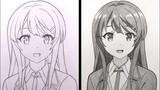 How to Draw Sakurajima Mai - [Bunny Girl Senpai]