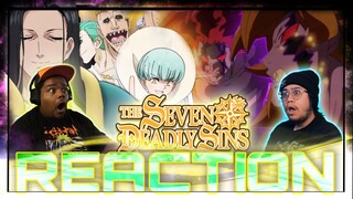 ARCHANGELS FIGHTS 10 COMMANDMENTS! | Seven Deadly Sins S3 EP 4 REACTION