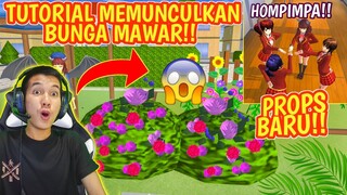 TUTORIAL MEMUNCULKAN BUNGA MAWAR!! PROPS BARU - RANDOM TUTORIAL SAKURA SCHOOL SIMULATOR TERBARU!!