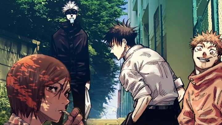 [ Jujutsu Kaisen ] How handsome he is at the first appearance, how obvious the scar on his face is a