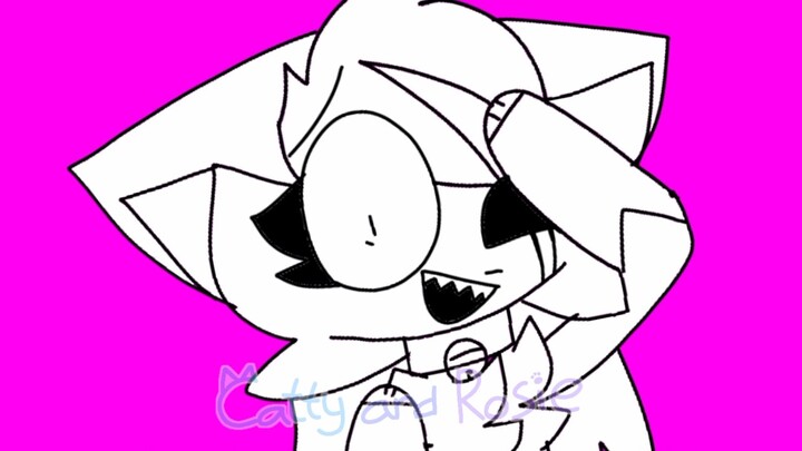 spoiled little brat meme ⚠️FLASH WARNING⚠️ [oc] {catty and rosie // cassie}