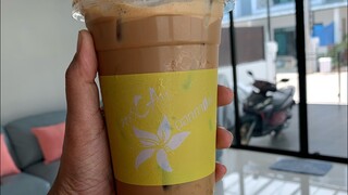 กาแฟสดแก้วใหญ่ ชงกับเครื่องชงน้ำหยด หรือ เครื่องดริป