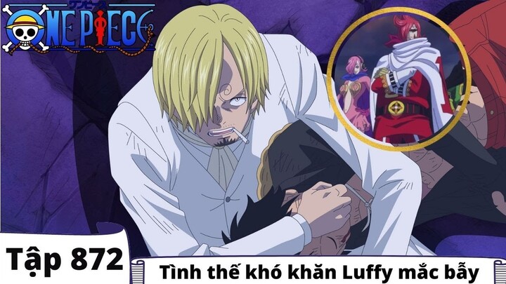 One Piece Tập 872 - Tình thế khó khăn Luffy mắc bẫy - Tóm Tắt Anime Hay