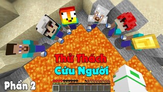 MINECRAFT THỬ THÁCH cứu NOOB khỏi ý định tự sát...