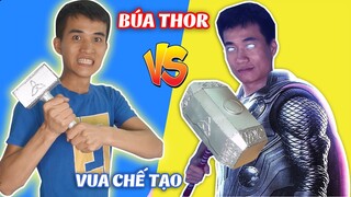 VUA CHẾ TẠO - Cuộc Thi Làm Búa Thor Bằng Bìa Carton