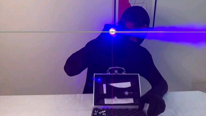 [Remix]A test of destructive laser pen