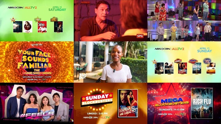 ABS-CBN sa ALLTV2 Commercial Break April 11 & 12, 2026 (Saturday & Sunday)
