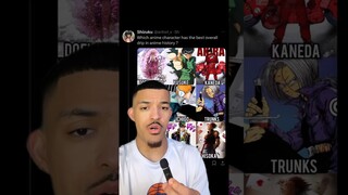 WHICH ANIME CHARACTER HAS THE BEST DRIP? 💧😮‍💨 #onepiece #bleach #naruto #jujutsukaisen #dbz #hxh