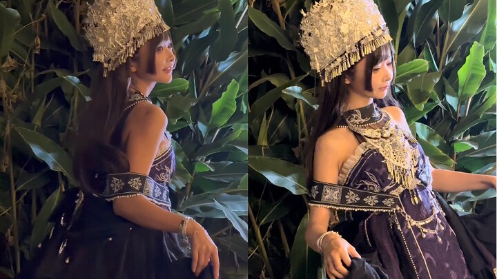 I heard she's the daughter of the Miao King?