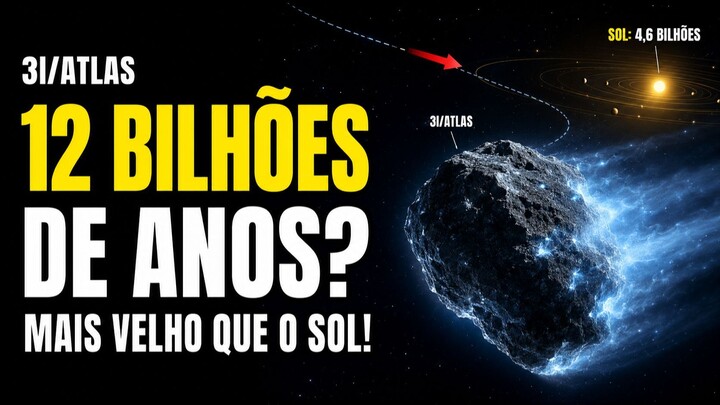 UM COMETA MAIS VELHO QUE O SOL VISITOU NOSSO SISTEMA
