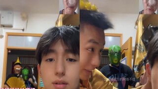 男生和妈妈视频室友突然闯入，打扮怪异姿势妖娆，一番话妈妈傻眼