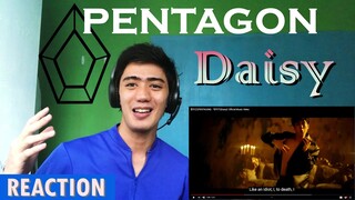 [FIRST TIME REACTING TO] PENTAGON - DAISY MV REACTION VIDEO | Blue Shiver