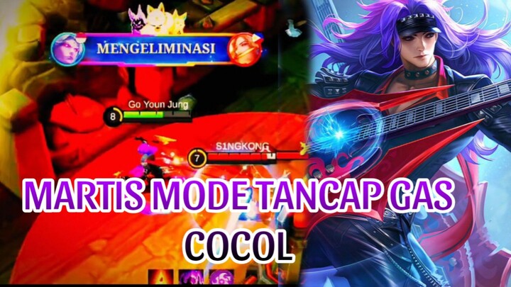 MARTIS TANGKAP GAS COCOL