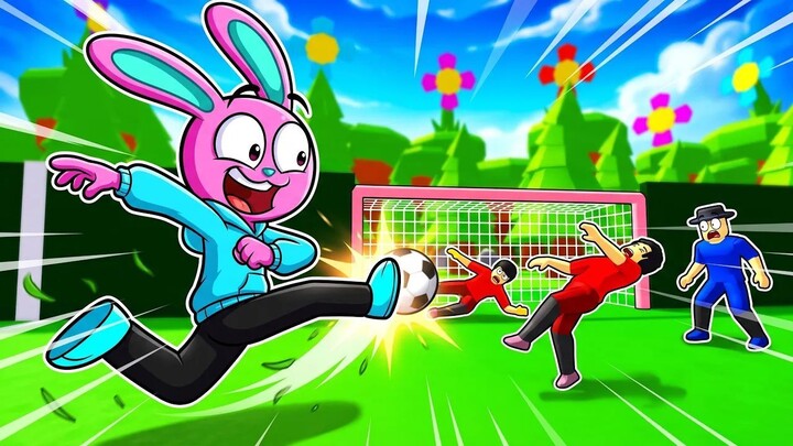ROBLOX PERO JUEGO a EL FÚTBOL CALLEJERO REALISTA ⚽️