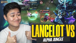 TIPS LANCELOT JUNGLER PATAHIN ROTASI ALPHA JUNGLE JADI MENANG EARLY - Mobile Legends