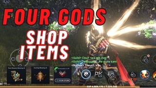 FOUR GODS GUIDE : MGA DAPAT BILHIN SA ITEM SHOP