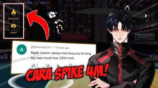 TIPS & TRICK SPIKE 4 METER JAEHYUN NAM DI THE SPIKE VOLLEYBALL STORY MOBILE