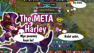 Mobile Legends WTF Moments using Harley | Funny and epic montage