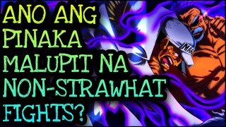 ANO ANG PINAKA MAGAGANDANG NON-STRAWHAT FIGHTS?! | One Piece Tagalog Analysis