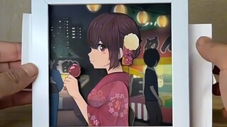 “会面部表达的纸箱”