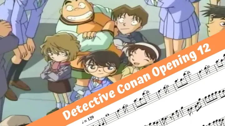 Detective Conan Opening 12 (Flute)