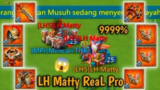 Take Solo Full LH MATTY❗By One Sama Titan Legendaris Hampir Zeroid! EUY Sakit Bener | Lords Mobile