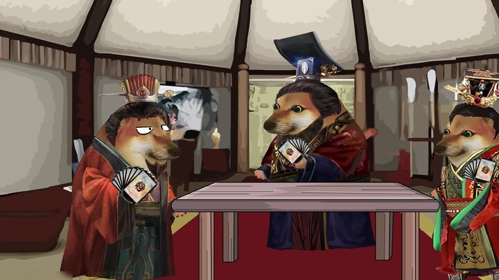 If Sun, Liu, and Cao used military generals to play Landlord