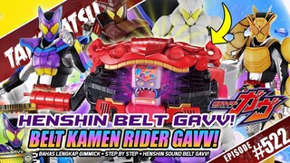 BEGINI CARA MAINNYA! BAHAS LENGKAP SEMUA INFO HENSHIN BELT KAMEN RIDER GAVV! 🟣🟡