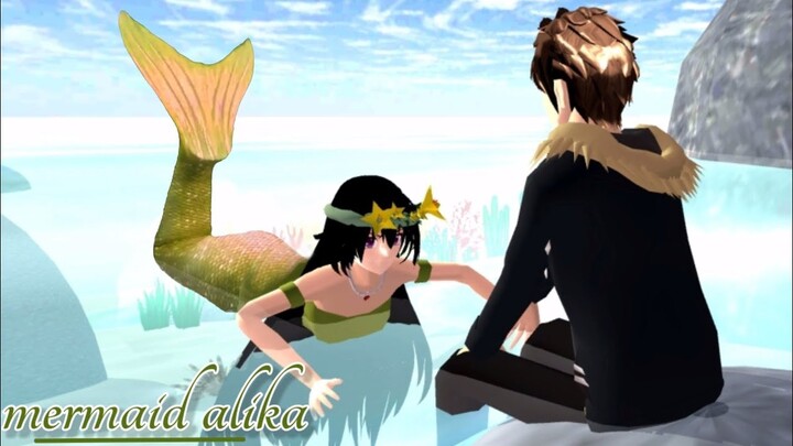 MERMAID ALIKA | DRAMA PUTRI DUYUNG VERSI SAKURA SCHOOL SIMULATOR | MUTIA ANIMASI | PEANUT BUTTER