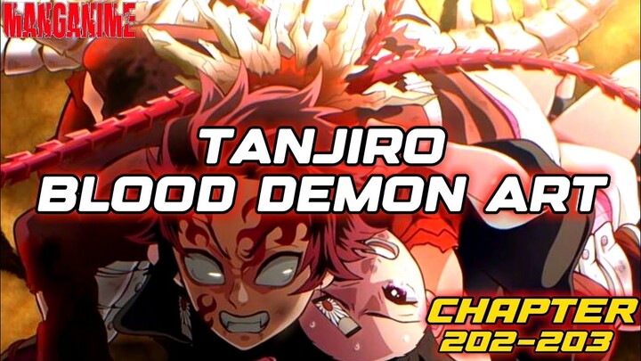 ANG BLOOD DEMON ART NI TANJIRO‼️Demon Slayer Season 5 Sunrise Countdown Arc Chapter 202-203