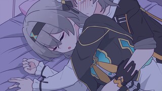 和流萤一起睡觉
