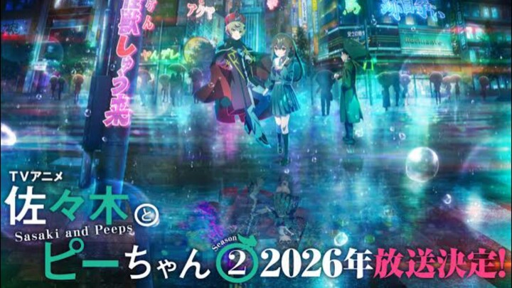 Sasaki to Pii-chan Season 2 episode 1 sub indo