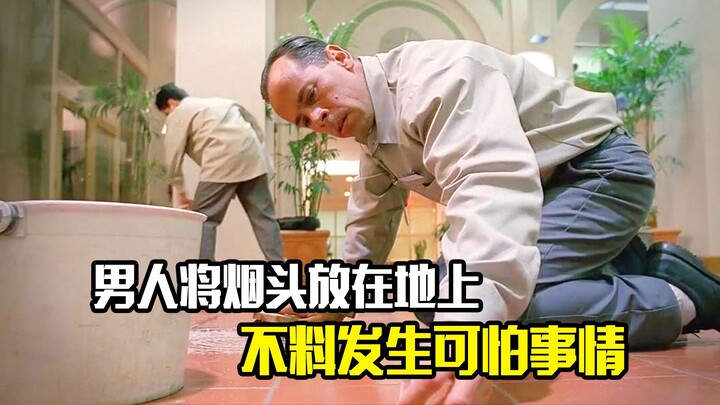 Người đàn ông đặt tàn thuốc xuống đất, không ngờ xảy ra chuyện kinh hoàng, phim bí ẩn