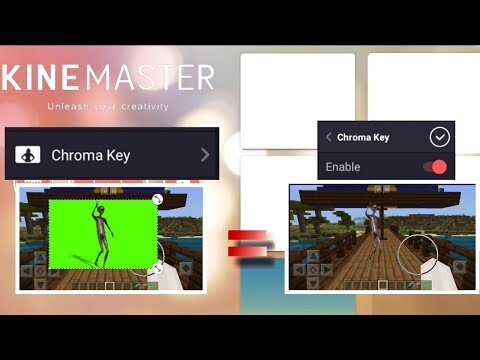 How to use chroma key in kinemaster?