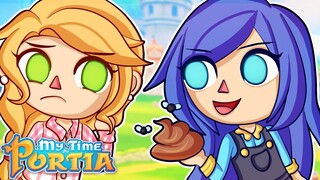 SHE HATES MY GIFT in My Time at Portia!