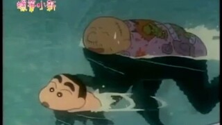 "Crayon Shin-chan" Gaya Anjing Bos Bertato Protestan Kecil