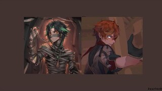 being hunted down by xiao and childe // playlist + voiceovers