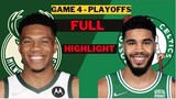 Milwaukee Bucks vs Boston Celtics game 4 full Highlights | May 9 | NBA 2022 Playoffs